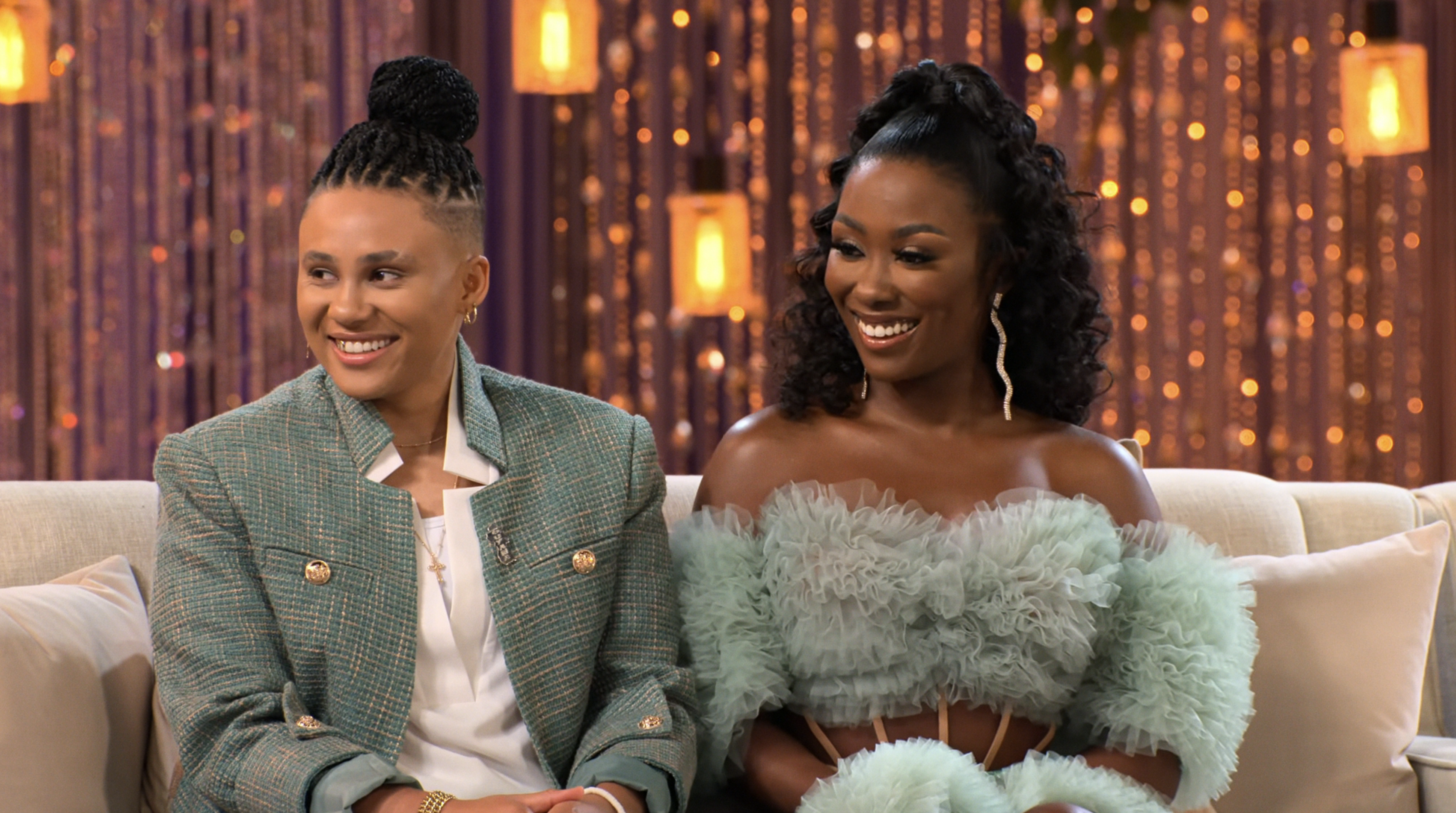 AJ and Britney at the Ultimatum: Queer Love reunion